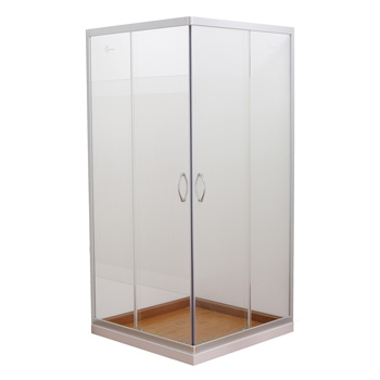 CANCEL ALLAPSA TURIN CRISTAL TEMPLADO 88.5X88.5X180CM (KC109L)
